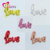 Día de San Valentín Corazón de Amor Forma de Corazón Pared de Fondo Decoración de Boda Fiesta de Propuesta Globos de Papel de Aluminio Forma de Corazón