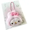 Llavero de Felpa Rosa Melody Muñeca Linda Colgante Bolso Estrella de Cinco Puntas Colgante Ropa Zapatos y Sombreros Accesorios Di