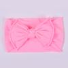 27 colores fábrica directo moda simple ancho Diadema para niños bebé infantil medias de invierno banda para el cabello sin costuras