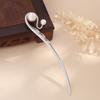 Horquilla China Personalizada de Nuevo Estilo, Accesorio para el Cabello de Aleación con Perlas Estilo Hanfu, Horquilla de Gama Alta y Elegante