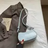 2026 Bolso Pequeño Nuevo Elegante Versátil Moda Bolso Cruzado Bolso de Hombro Bolso de Mujer Color Sólido de Moda Elegante Bolso de Axila de Moda