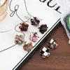 Exquisitos Accesorios para el Cabello de Lujo Ligero con Flores de Ácido Acético, Tamaño Pequeño, Pinza para el Cabello, Clip Lateral, Clip para Flequillo, Horquilla Pequeña, Pinza para el Cabello para Mujeres