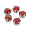Rhinestones de 6 mm con Cuatro Garras en Forma de D Cosidos a Mano para Máquinas de Perlado, Especializados para Hacer Accesorios, Adornos para Zapatos y Bolsos, Tocados, Exportación Transfronteriza