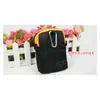 Bolsa para Cámara Digital de Tarjeta Bolsa para Teléfono Móvil Bolsa para Fotografía al Aire Libre Bolso de Hombro con Cremallera Única Estilo Bolso de Cintura 012
