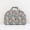 Bolsa de viagem portátil com logotipo para impressão, à prova d'água, leve, para viagem, esportiva, fitness, para embalar roupas