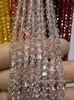Cuentas de Cristal de Rombo de 4 mm Cuentas Sueltas DIY Hecho a Mano Cuentas Puntiagudas Material para Ensartar Pulsera Casera Accesorios de Joyería