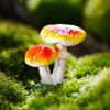 Adornos de Resina de Setas Pequeñas, Decoraciones para Macetas de Flores, Micro-Paisaje de Musgo para Suculentas, Estilo Creativo de Micro-Bosque