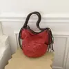 Bolsa de Palha Tecida Versátil de Grande Capacidade para Ombro/Axila Feminina Bolsa Tote Moda Tecida Transfronteiriça Primavera/Verão 2026
