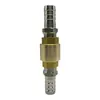 Válvula de retención de boca de pagoda Insertar Manguera de goma Válvula unidireccional Doble cabeza Boca de cobre con resorte Funda de válvula de flujo inverso Manguera de goma de alambre de acero Válvula de tubería de agua