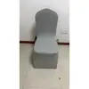 Fundas elásticas universales para sillas, fundas de silla gruesas de una sola pieza, adecuadas para restaurantes, bodas, hoteles y banquetes.; fundas de silla blancas, fundas de silla elásticas