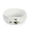 Porcelana blanca de alta calidad de grado superior, grande para lavar el té, accesorios de cerámica para el té, esmalte azul y blanco, para lavar pinceles, logotipo simple imprimible