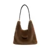 2026 Nuevo Otoño Invierno Versátil Bolso de Hombro Cruzado para Viajes Diarios Gran Capacidad Sentido del Diseño de Alta Gama Bolso Tote con Diseño de Ciervo Pequeño