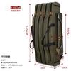 Bolsa para Caña de Pescar Bolsa para Equipo de Pesca Bolsa para Caña de Pescar Bolsa de Pesca Bolsa para Caña de Mar Resistente al Agua y al Desgaste 1.25 Metros Doble Capa Triple Capa Equipo de Pesca Shihai