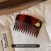Peine de Letras Versátil Coreano para Mujer 2025 Nuevo Estilo Peine Pinza para Flequillo Abultado Accesorio para el Cabello