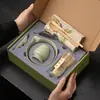 Batidor de Matcha Chasen con Soporte para Chasen de 100 Púas, Combinación Dinastía Song, Punto de Té, Batidor de Matcha, Juego de Herramientas para Té, Caja de Regalo Japonesa