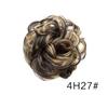 Moño de Peluca Moño Alto Rizado Accesorio para el Cabello Moño Rizado de Alta Temperatura Seda Cabello Largo Rizado
