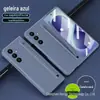 Adequado para Capa de Celular Samsung Z Fold8 Ultra, Capa Dobrável com Compartimento Oficial para Caneta 7/6 com Película Integrada e Capa Protetora Anti-Queda