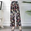 Pantalones de Verano de Seda de Hielo y Nieve para Mujer, Pantalones de Madre Delgados Antimosquitos, Pantalones Casuales Holgados de Venta Caliente al por Mayor, Pantalones Capri