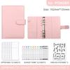 Caderno Argolado A6 Macaron 6 Furos Coreano Ins Pu Caderno Planner Caderno de Viagem Estilo Ins Portátil