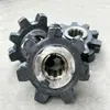Acessórios para transportador raspador: Engrenagem de sete estrelas com superfície de dente resistente ao desgaste, resistente a impactos e durável para máquinas raspadoras