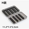 Egret Fly Luya Caja de Cebo Falso Pequeña Mediana y Grande Caja de Anzuelos Impermeable Acrílico de Doble Cara Caja para Moscas Venta al por Mayor