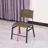 Silla con Respaldo, Silla de Ratán, Silla de Oficina, Taburete de Ratán para Personas Mayores, Silla de Ratán Transpirable, Banco Pequeño Tejido a Mano