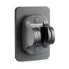 Soporte para cabezal de ducha sin taladro, Soporte antideslizante para cabezal de ducha, Base universal ajustable para baño