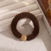 Elástico de Cabelo Coreano de Alta Qualidade 2025 Novo Exclusivo Bola de Diamante Elástico Fino Elástico de Borracha Acessório de Cabelo Bola para Rabo de Cavalo Feminino