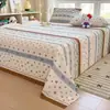 2026 Nueva Sábana de Gasa de Doble Capa Pieza Única Funda de Edredón para Dormitorio de Estudiantes Funda de Almohada Doble Juego de Tres Piezas para Cama Adecuado para Todas las Estaciones