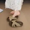 Chanclas Retro Birkenstock con Lazo para Mujer, Calzado de Verano para Exteriores, Nuevas Sandalias Planas de Playa 2026, Cómodas y No Cansan