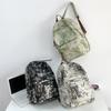 Nueva Mochila Estilo Chino para Estudiantes Universitarias Diseño Antiguo Mochila con Graffiti de Bambú Escuela Secundaria Escuela Secundaria Mochila de Alta Capacidad Moderna