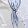 Estilo Japonés Color Puro Nudo de Hierba de Pez Dorado Gratis Nudo de Pez jk Bufanda Triangular Solapa Guanxi Traje de Marinero Corbata de Moño Mariposa