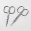 Herramienta cortacutículas para eliminar piel muerta, tijeras de manicura, tijeras para cutículas de acero inoxidable de corte frontal estilo ruso profesional, Yangjiang