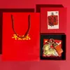Llavero de oveja de oro puro 999, trae riqueza y prosperidad, adecuado para el Año de la Oveja, cadena para teléfono de oro, charm para bolso, regalo de negocios