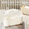 Esponja de Maquillaje Lufa Huevo de Belleza Amigable con la Piel Borla para Polvo Huevo Herramienta de Belleza Húmeda y Seca Algodón de Maquillaje Caja de Almacenamiento