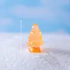 Paisaje en miniatura de comercio electrónico transfronterizo, árbol de Navidad creativo que brilla en la oscuridad, escena de nieve, accesorios decorativos DIY, adornos en miniatura