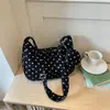 Moda Estilo Coreano Lunares Moda Casual 2026 Elegante Bolso Tote de Gran Capacidad para el Viaje Diario Bolso de Hombro Bajo el Brazo Mujer