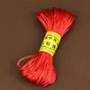 Arte 20 metros No. Cuerda para tejer nudos chinos de 5 líneas, pulsera de cuerda roja DIY, cuerda para la mano, collar, colgante, cuerda de colores, cuerda para tejer