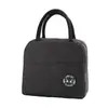 Bolsa Térmica para Lonchera, Bolso de Mano, Bolsa para Almuerzo Impermeable Engrosada, Bolsa Grande de Papel de Aluminio para Estudiantes, Bolsa para el Almuerzo del Trabajo
