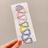 Pinzas para el Cabello de Colores Caramelo Estilo Coreano para Mujer, Pasadores de Alta Gama para Niños, Pinzas Bb para Flequillos, Mini Pinzas para Cabello Suelto, Accesorios para el Cabello
