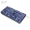 Nueva Cartera Larga de Lona Estilo Étnico de Dibujos Animados 394 Cartera de Mano Bolsa para Tarjetas Escalada Fabricante Stock Disponible