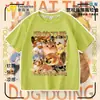 2026 Ropa para Perro Mi Cuchillo y Escudo Camiseta de Algodón Puro Manga Corta Shiba Inu Divertido Paquete de Emoticonos Abstractos Tops para Niños y Adolescentes 2