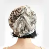 Gorro de Punto con Diseño de Nicho para Primavera/Verano para Mujer, Gorro Holgado de Moda Estilo Y2K, Gorro Turbante de Moda