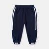 2026 Ropa Nueva para Niños Cinta Lateral Rayada Pantalones Deportivos para Niños Primavera y Otoño Pantalones Largos para Niños Casual Algodón Puro Estilo Delgado Moderno Venta al por Mayor