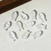 Cuentas de vidrio para peces con degradado bicolor y agujeros verticales, accesorios para joyería DIY para pulseras, collares y pendientes