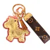 Chaveiro de Ouro Puro 999 Fique Rico Imediatamente Caixa de Presente Pingente de Bolsa Dourada Pingente de Corrente para Celular Presente para Namorada