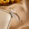 Estrella senior transfronteriza Europa y Estados Unidos con pulsera de herradura micro incrustada diseño nicho pulsera de moda de lujo pulsera al por mayor