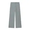 Fabricante de Ropa para Mujer Transfronterizo al por Mayor 2026 Aliexpress Más Vendido Moda Chaleco de Rayas Doble Botonadura + Conjunto de Pantalones de Pierna Ancha