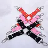 SM adulto SM brinquedos sexuais algemas com fivela cruzada acessórios kit de restrição de amarração brinquedo alternativo gancho de metal