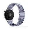 Para Huawei GT Samsung Apple iWatch pulseira de relógio de metal universal três aço inoxidável três contas pulseira S8S9